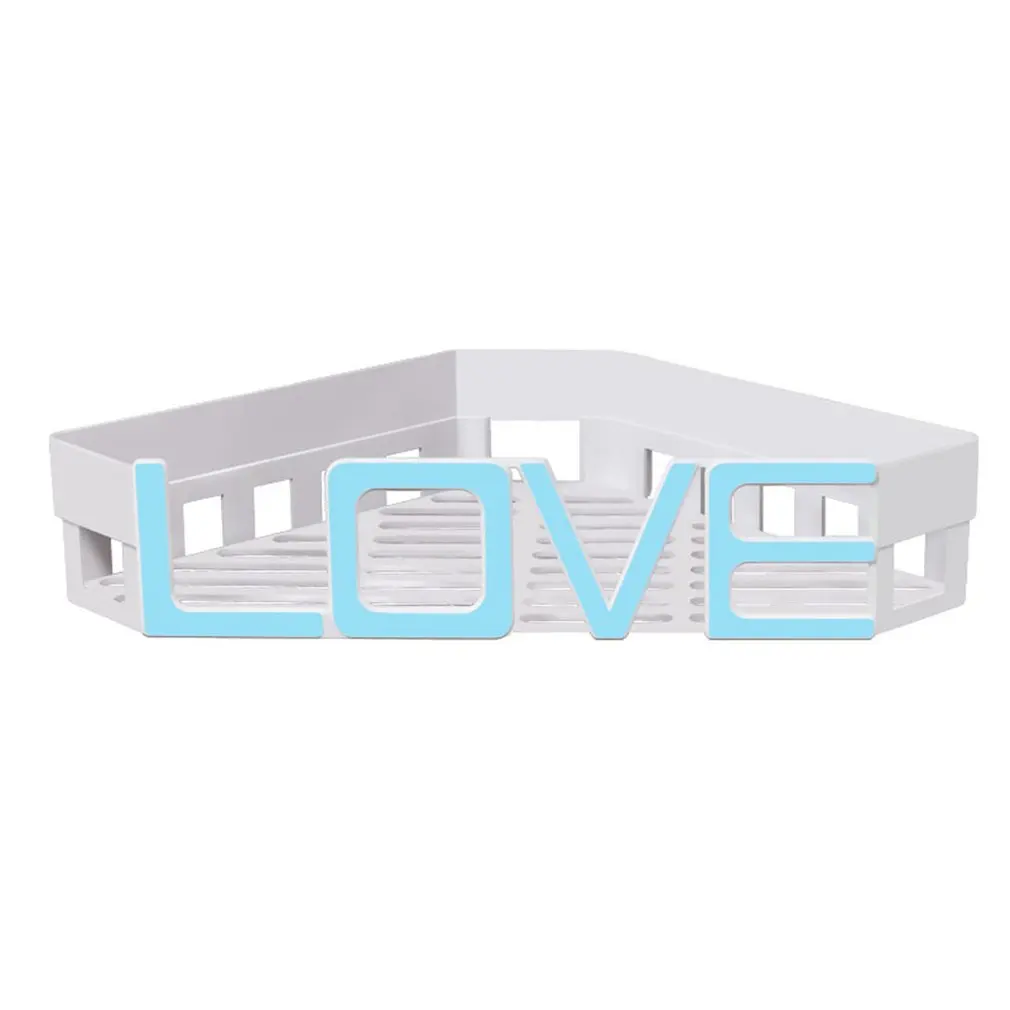 

Creative Letter Storage Rack Bathroom Free Punching Rack Shelf Wall Hanging Toilet Bathroom Corner Rack