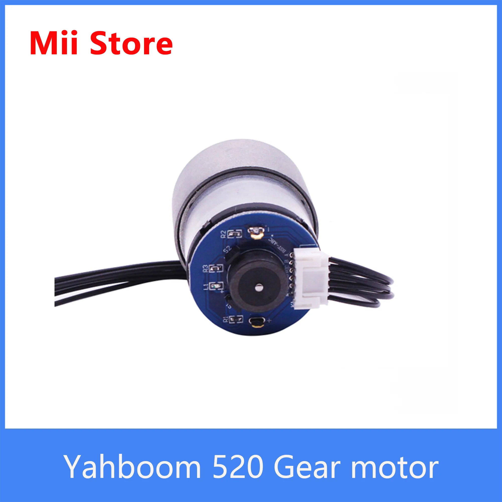 Yahboom ǰ 12V 520 DC    귡Ŷ, 37mm  ڽ 