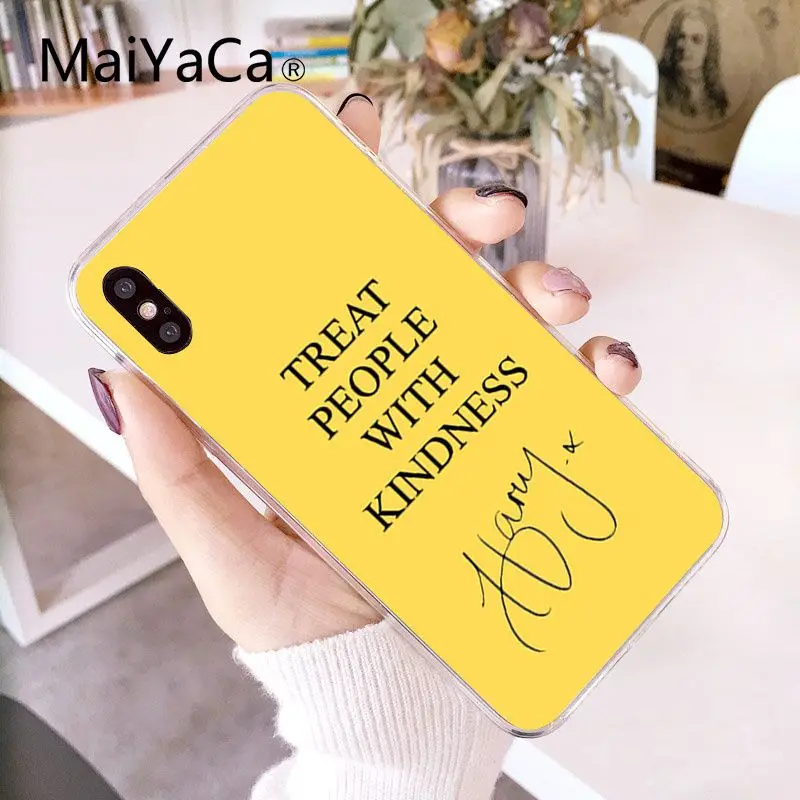 Чехол для телефона MaiYaCa Harry Styles для iPhone 6S 6plus 7plus 8 8Plus X Xs MAX 5 5S XR 10 - Цвет: A5