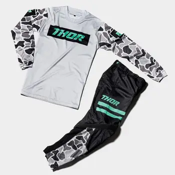 

2021 STREAM FOX Summer Pulse air Motocross Gear Set Breathable MX Gear Set Top ATV Moto Jersey And Pant bh