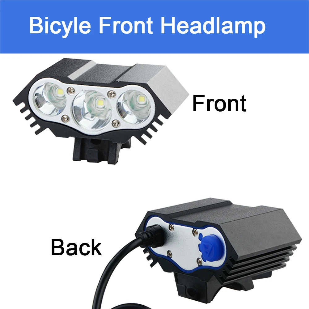 8000LM T6 XML LED Bicycle Lamp Headlight Bike Light MTB Light Lamp LED Flashlight Lantern