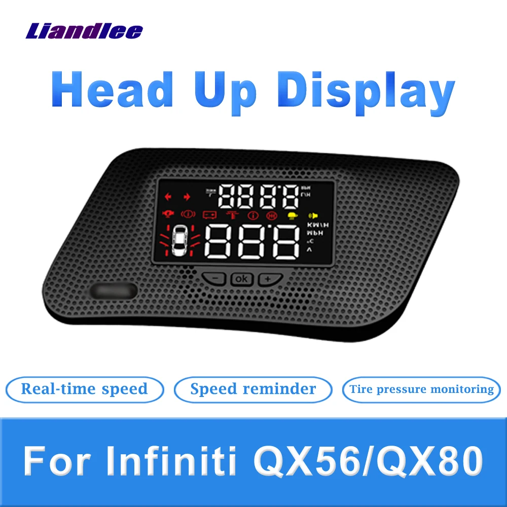 For Infiniti QX56/QX80 Z62 2011 2022 2023 Car HUD Head Up Display