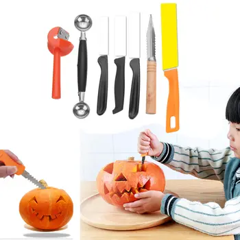 

80 Cakes Kitchen Carving Tool Fruit Engraver Stainless Steel Vegetable Food Set
