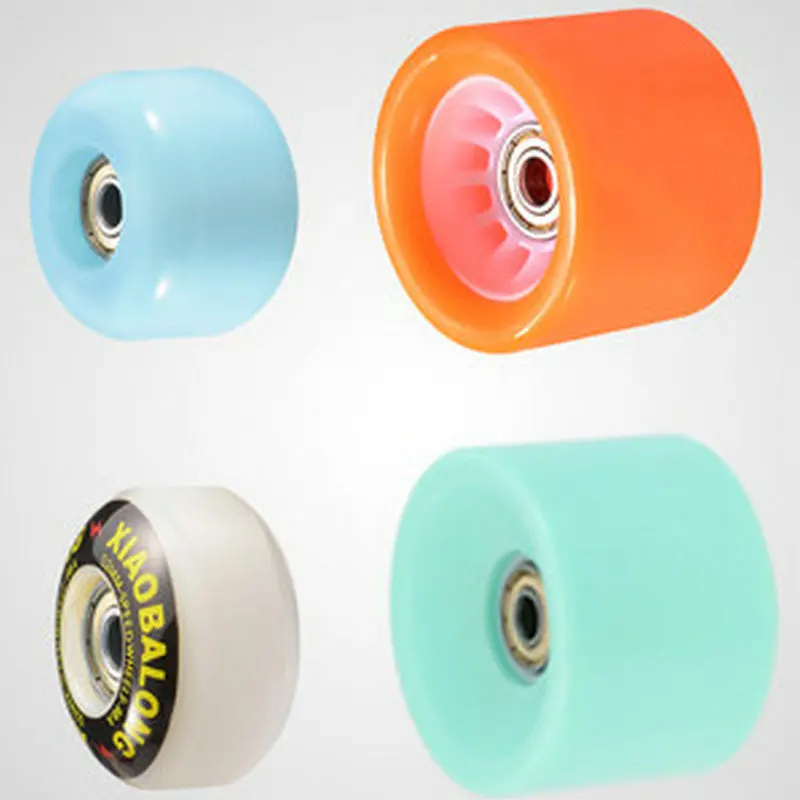 

1pc Skateboard Wheel Double Rocker Street Wheel Soft Wheel Road Wheel Step Damping Longboard Flash Wheel Sanding Wheel