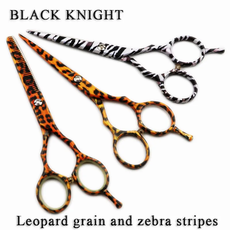 

5.5 Inch Pet Scissors Dog Grooming Cutting+Thinning Shears Kit for Animals Japan440C Leopard Grain and Zebra Stripes
