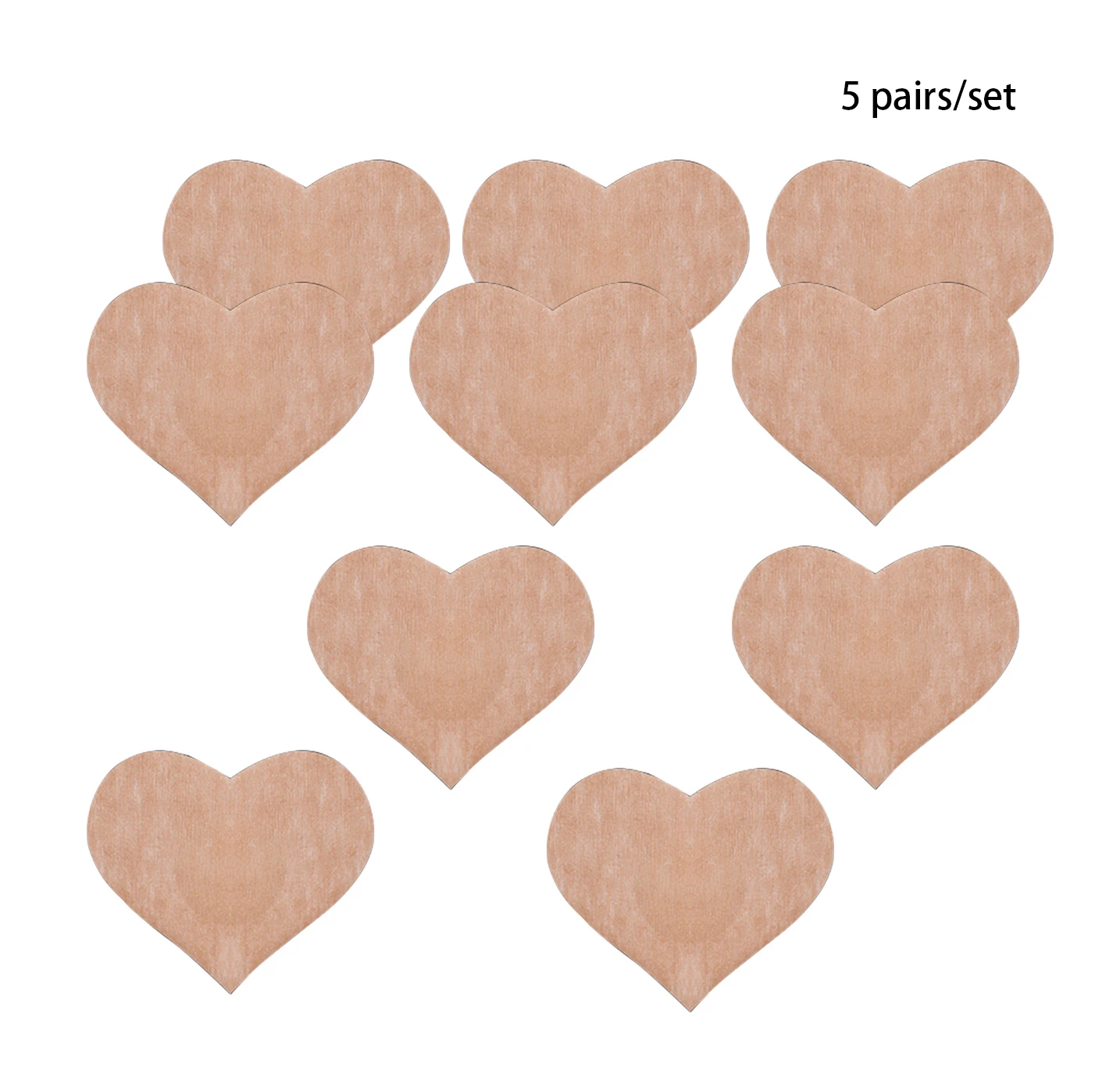 5 Pairs Soft Nipple Covers Disposable Breast Petals Flower Heart Sexy Tape Stick On Bra Pad Pastie For wedding dress Intimate
