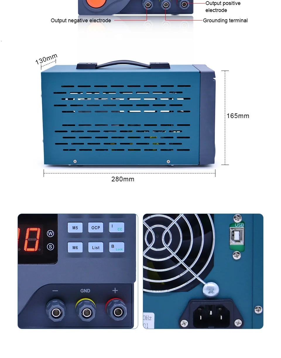 Программируемый источник питания OUTEST HM305P 30 V/5A DC Регулируемый источник питания светодиодный цифровой Регулируемый лабораторный источник питания с ЧПУ