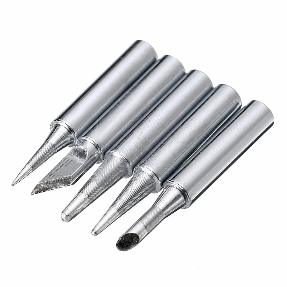 aluminium filler rod 6Pcs I/B/K/3C/2.4D Soldering Iron Tip Lead-free 900M 933 Pure Copper Soldering Iron Head For Hakko Atten Fast Soldering Station welding helmet with respirator