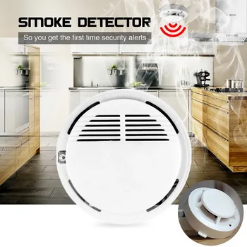 

Independent Alarm Smoke Fire Sensitive Detector Home Security Wireless Alarm Smoke Detector Sensor Fire Equipment