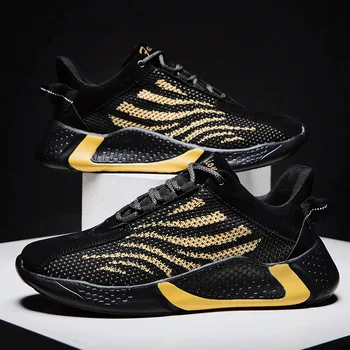 

Summer Lightweight Chunky Shoes Fashion Men Breathable High Top Sneakers Graffiti Flats Shoes Casual Tenis Zapatos De Hombre