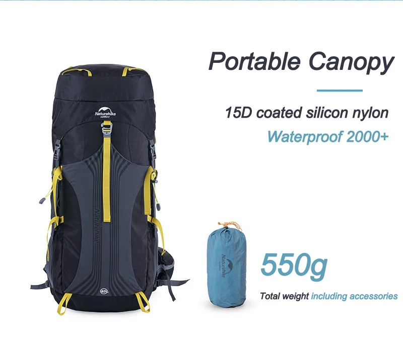 Naturehike открытый портативный солнцезащитный навес Сверхлегкий тент палатка Кемпинг непромокаемый навес для рюкзака Пешие прогулки