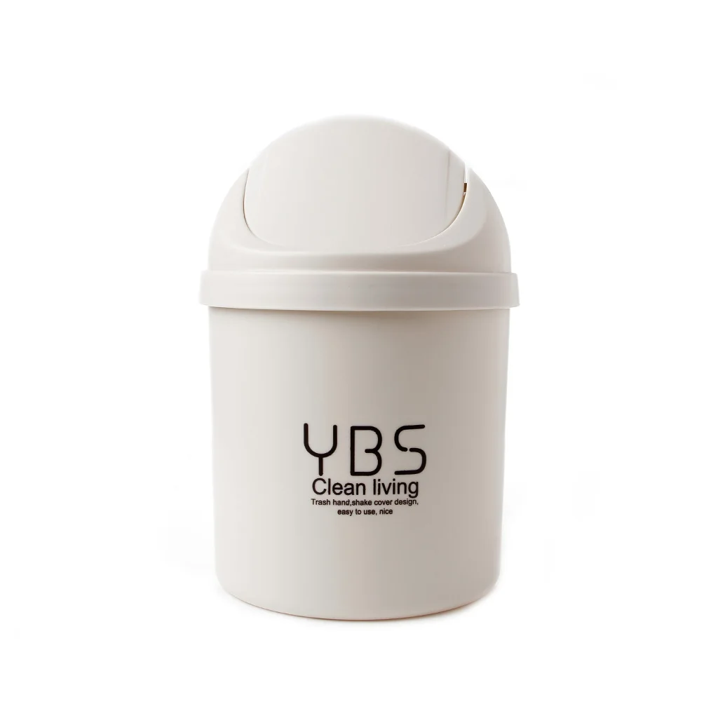 

Cute Mini Small Waste Bin Desktop Garbage Basket Table Home Office Trash Can