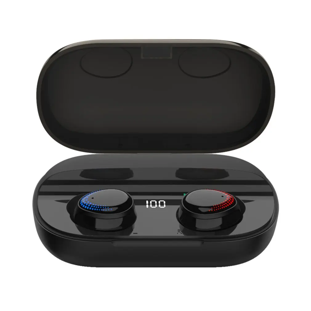 Earphones 5 0 K3 Handsfree Headphone Sports Earbuds Gaming Headset Phone Wireless Headphones 3D Stereo High Sound