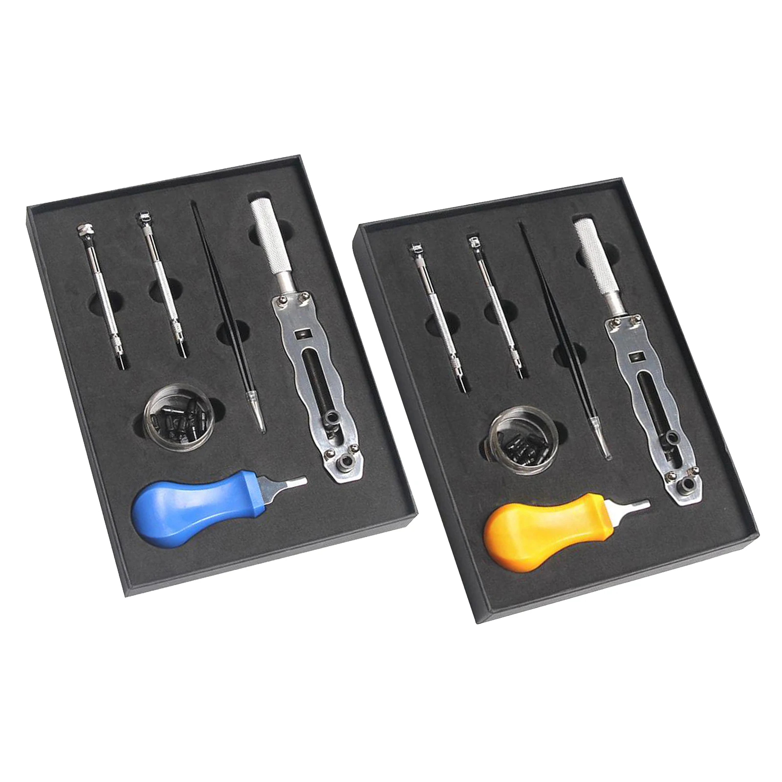 Watch Repair Tool Kit Watch Back Case Opener Removal Spring Wrench Blade Tweezer