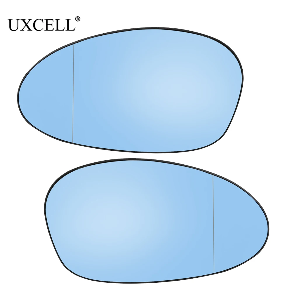 Uxcell 1 пара автомобильное боковое зеркало стекло с Опорной пластиной подогревом