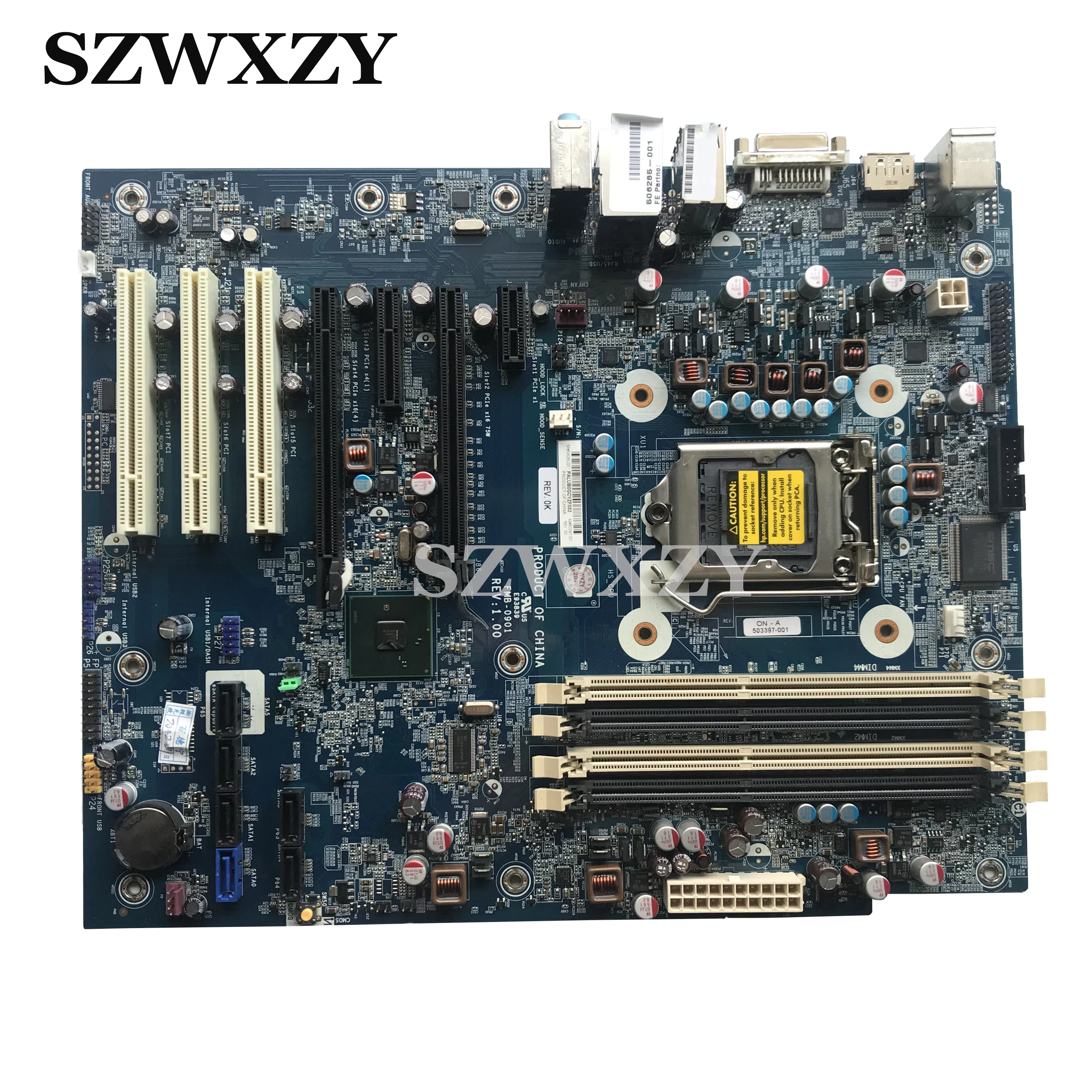 Материнская плата для HP Z200 CMT 506285-001 503397-001 FMB-0901 REV: 1 00 LGA 1156 | Компьютеры и офис