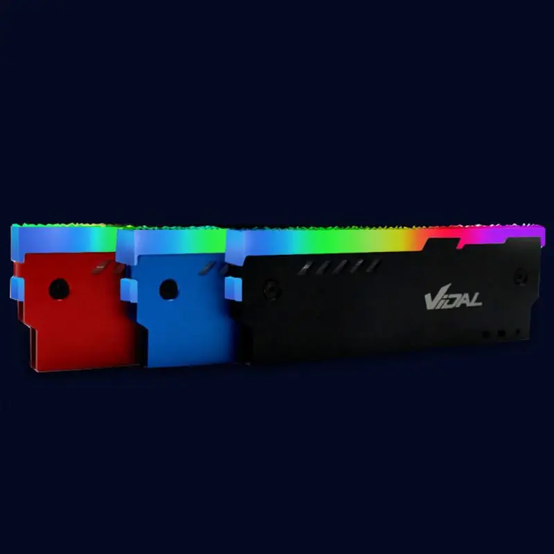 Настольный вентилятор охлаждения памяти 5V RGB материнская плата синхронный алюминиевый теплоотвод ОЗУ