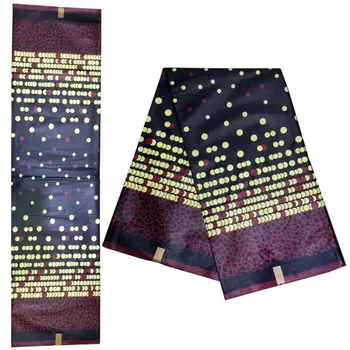

Beautiful African Printed Java Wax Fabric For Woman Clothes Fashion Sewing 6Yards Ankara Printed 100% Cotton!DF-4473