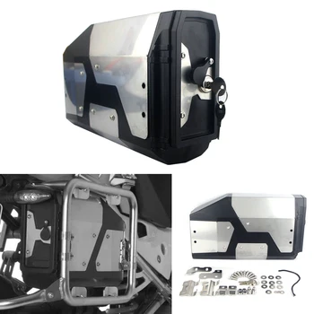 

Aluminum Motorcycle Tool Box For BMW r1250gs r1200gs lc adv Motorcycle Side Bracket Tool Box With Lock Aluminum Storage Box