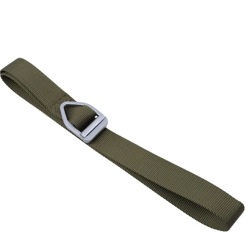 

GAOKE Unisex Canvas belt retro washed Alloy buckle canvas belt casual fashion Men cowboy pants women Belt