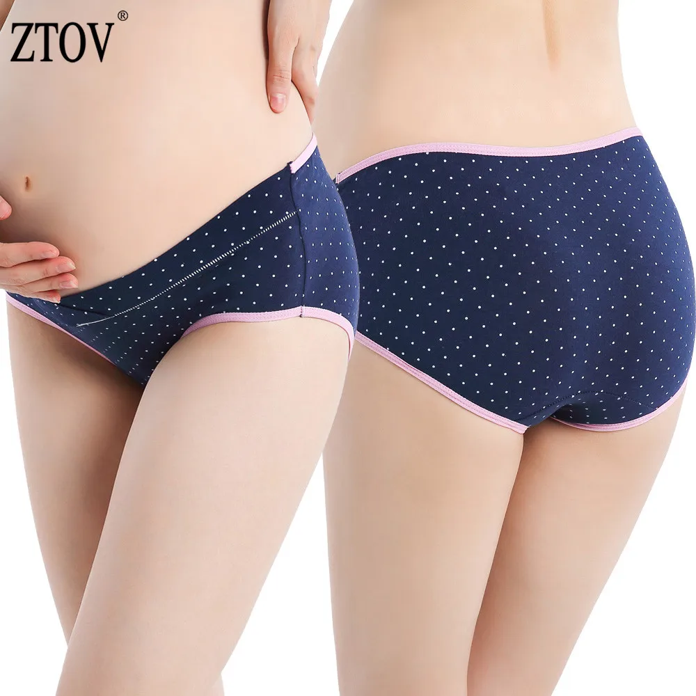 Low Price  ZTOV 1 Pcs Maternity Underwear Cotton Maternity Panties for Pregnant Women Pregnancy Clothes Low Wa 