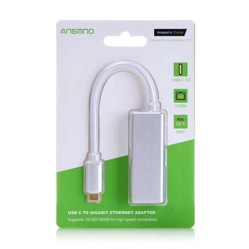 Usb C к Rj45 Usb 3,1 тип-c/Thunderbolt 3 к Rj45 Gigabit Ethernet Lan сетевой адаптер для Macbook Pro Imac