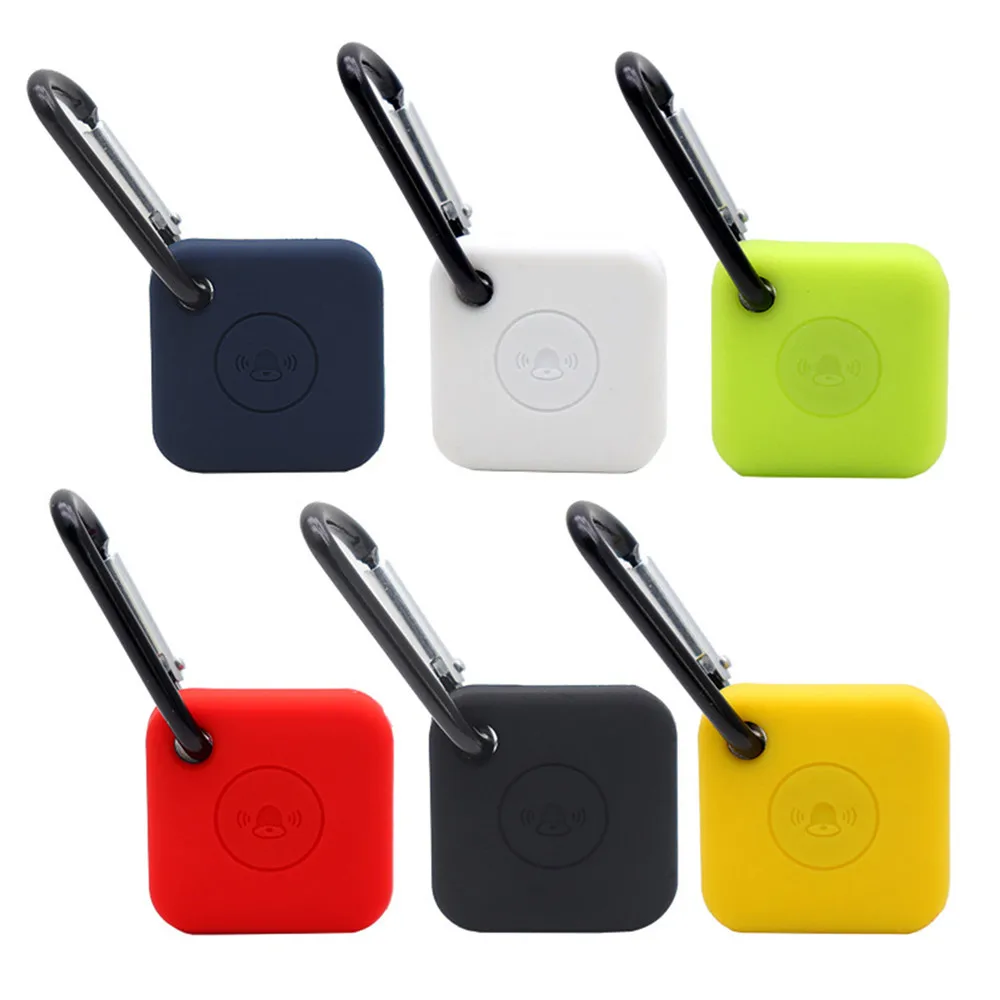 

Silicone Case Cover Protective Sleeve for Tile Mate Bluetooth Smart Tracker Housing Case Shell With Carabiner