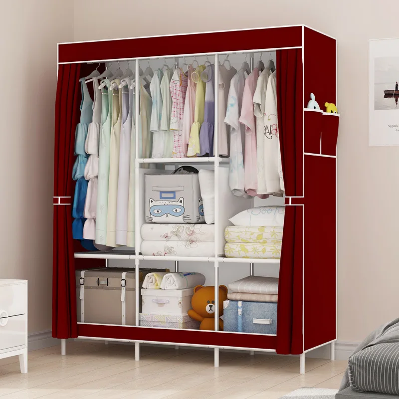 Express delivery Free shipping DIY Non-woven Folding Portable Wardrobe Bedroom Furniture Bedroom Storage Cabinet Express delivery Free shipping DIY Non-woven Folding Portable Wardrobe Bedroom Furniture Bedroom Storage Cabinet