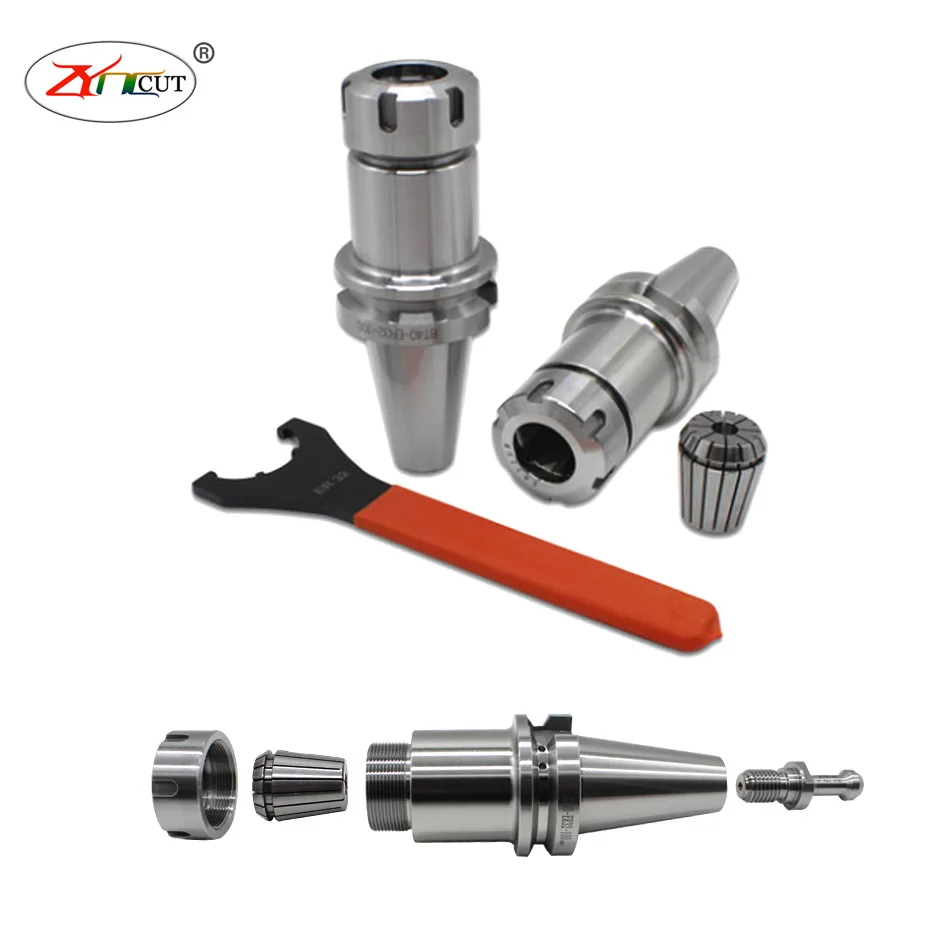 1 шт. BT30 BT40 ER16 ER20 ER25 ER32 цанговый патрон Держатель CNC обрабатывающий центр Keyway