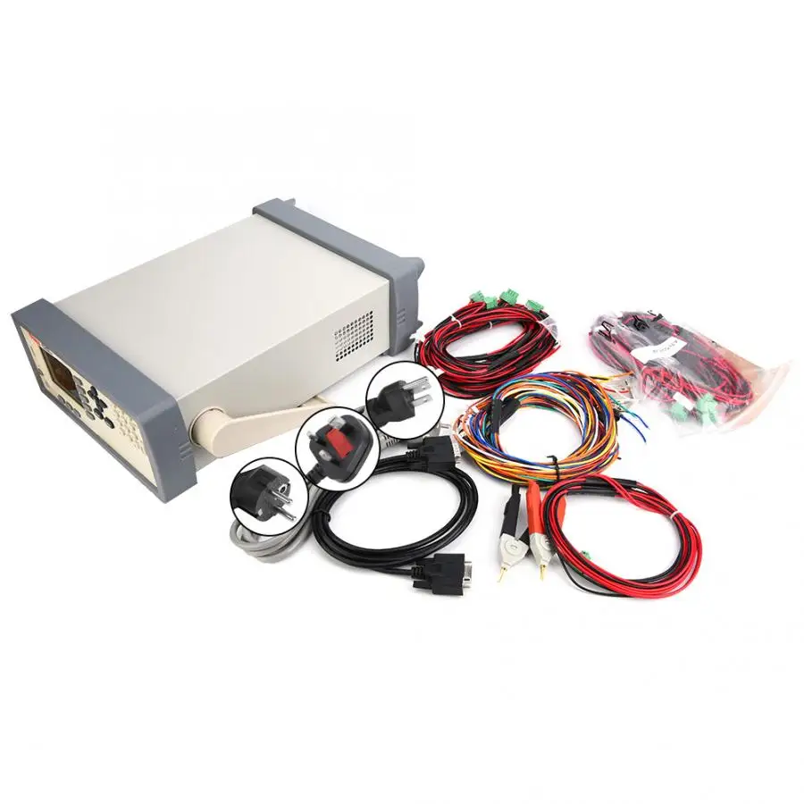 

Internal Resistance Meter Battery Capacity Tester AT5210 Multi-Channel Battery Tester Measuring Instrument Testing