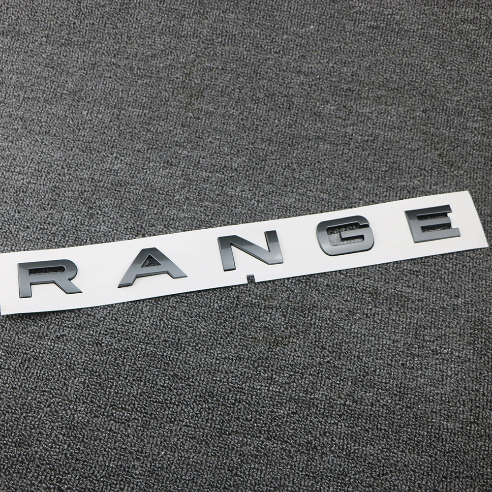 Sticker Trunk Logo Metal Logo For Land Rover RANGE ROVER Logo Car Styling