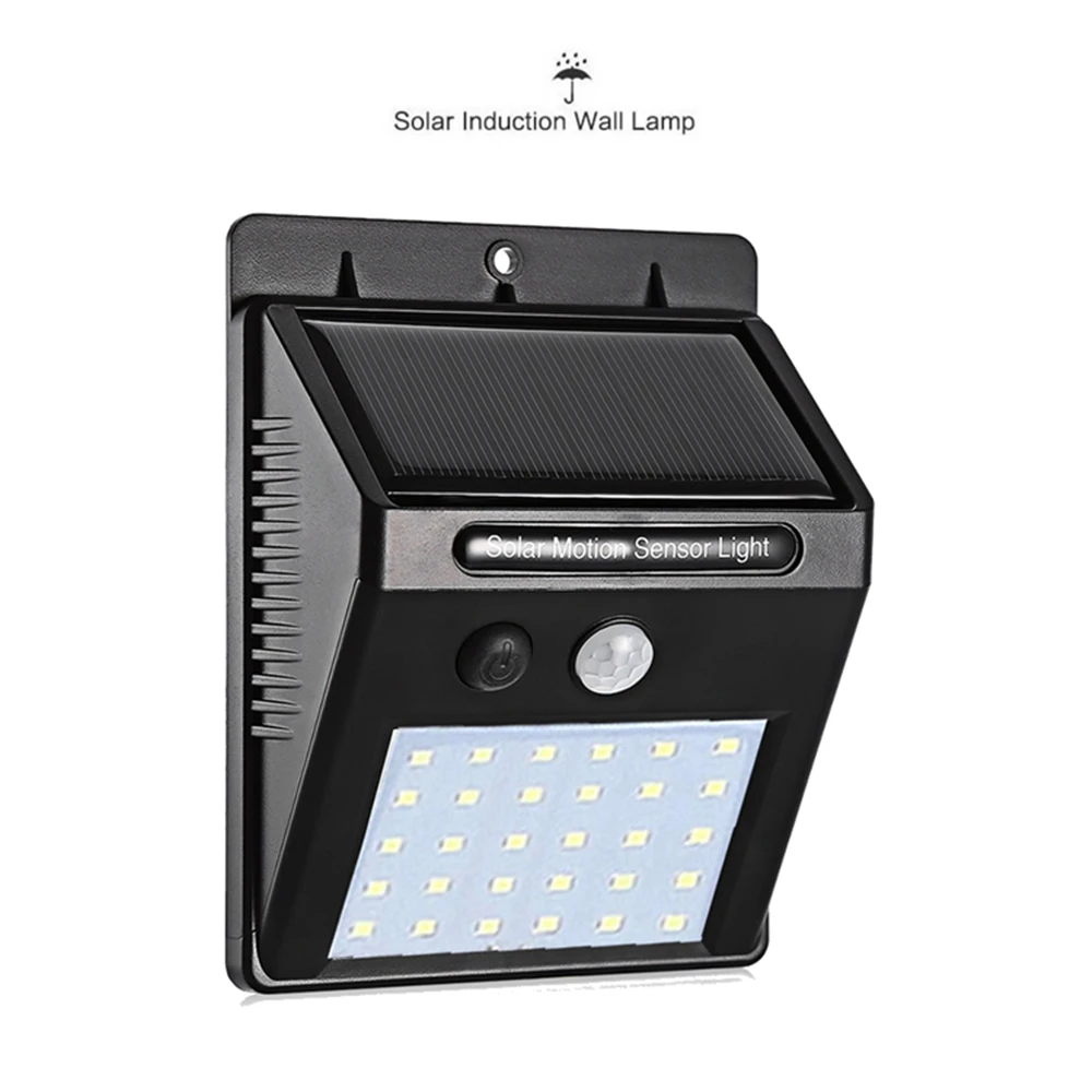 

1-4pcs LED Solar Power PIR Motion Sensor Wall Light 30 LED Outdoor Energy Saving Street Yard Path Home Garden Security Lamp ener