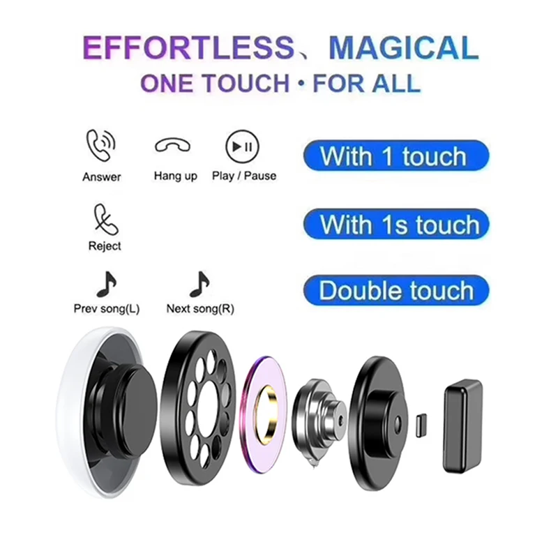 i9000 TWS 1:1 Smart Sensor Headphone Pop Up Wireless Charging Bluetooth Earbuds Earphone Super Bass Bluetooth Headsets For Phone