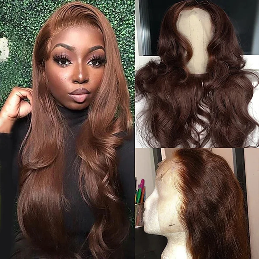

13x4 closures Lace Front Human Hair Costume Wigs Wave Bob Highlight Wigs For Black Women Preplucked 180% density wigs