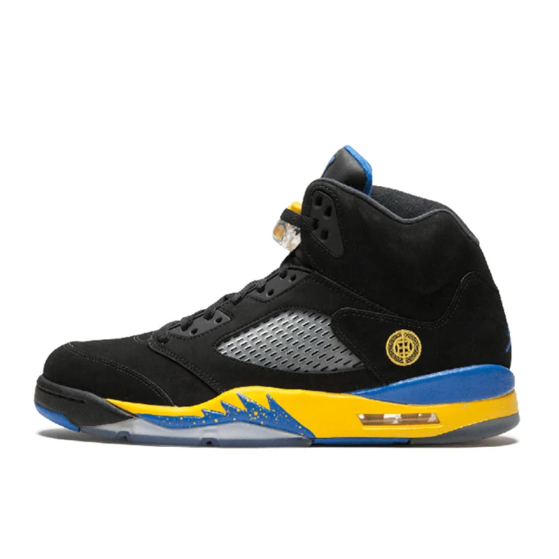 Оригинальные Мужские дышащие баскетбольные кроссовки Air Jordan 5 в стиле ретро, новинка