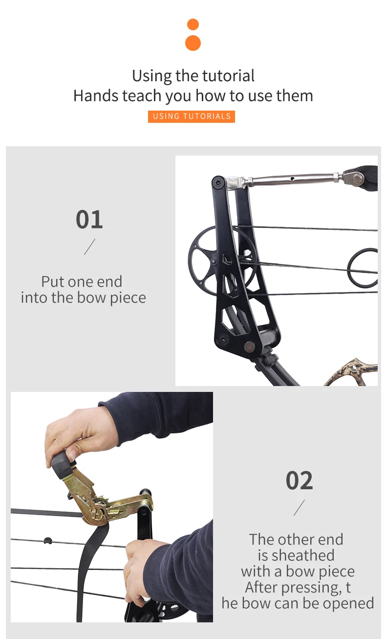 Aluminum Alloy Full Split Ratchet-Loc Archery Compound Bow Press String Changer Adjust Tools Handheld Portable Bow Opener Aluminum Alloy Full Split Ratchet-Loc Archery Compound Bow Press String Changer Adjust Tools Handheld Portable Bow Opener