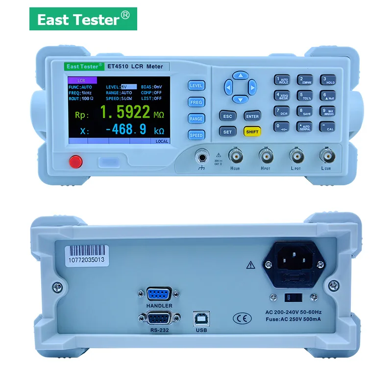 Electrical Testing Adjustable Measuring Frequency 10hz20KHZ Resistance Meter Impedance