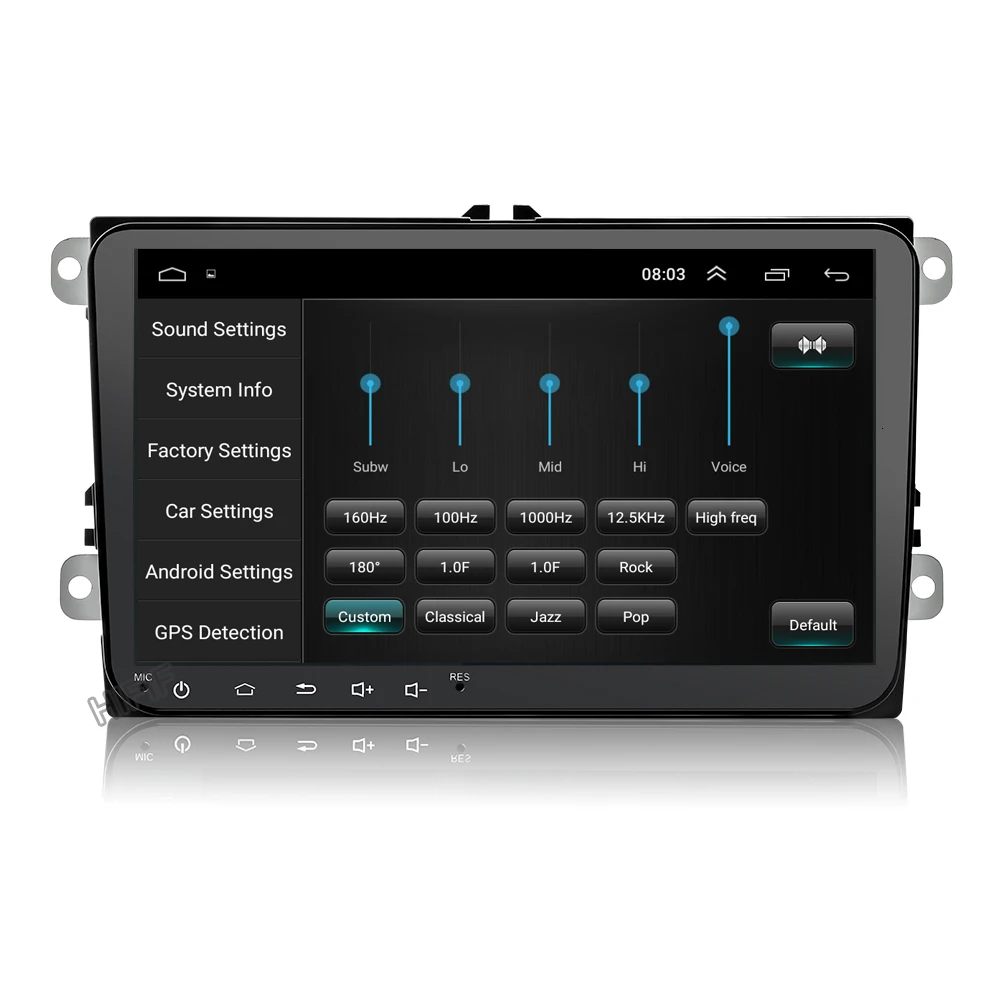 2 din 9 ''Android 10 0 2G/1G RAM автомобильное радио стерео GPS Navi для VW Passat B6 CC Polo GOLF 5 6 Touran Jetta