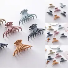 Женские Простые волосы заколка-Краб Волосы геометрическая форма Повседневный зажим модные аксессуары для волос