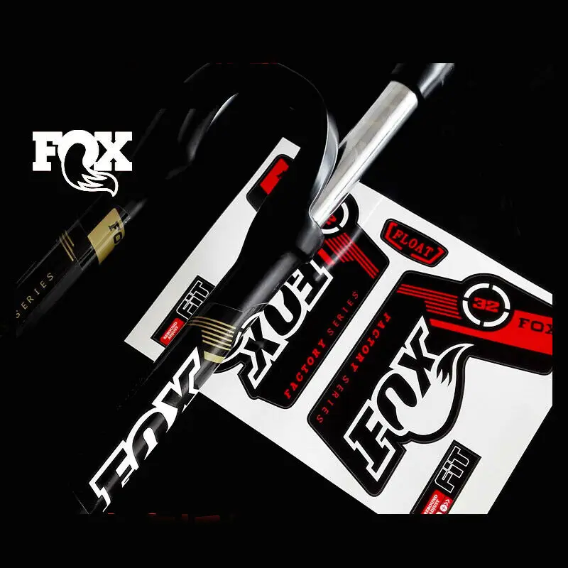 Red Mountain Bike Front Fork Sticker / Classic for FOX FLOAT 32 седло велосипедное selle royal float moderate classic мужское 8vc2he0a08v14