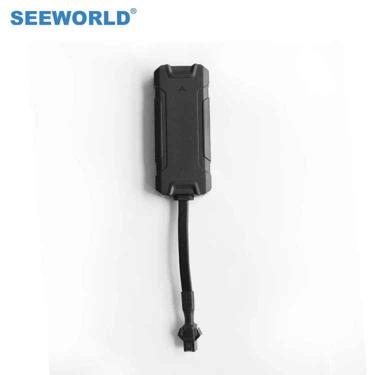 SEEWORLD S101T SEEWORLD дешевые gps трекер устройства поддержка гео-забор сигнализация для противоугонной - Цвет: Черный