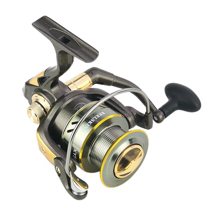 

Spinning Fishing Wheel Bait Fishing Reels KY Hot Wheels Metal Spinning Reels Fishing Reel 13 + 1BB High Speed 6.3: 1 Series