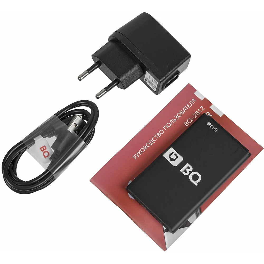 Мобильный телефон BQ Quattro Power 2812 32Mb красный 4Sim 2.4" TN 240x320 0.03Mpix