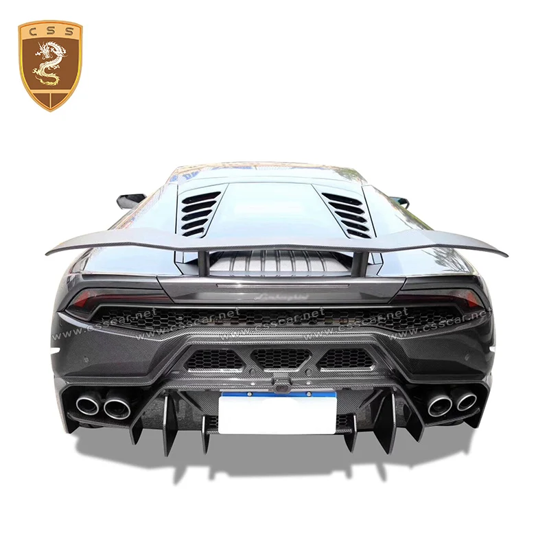 Полный комплект задней части кузова из углеродного волокна для Lambo LP580-LP610 комплект задней части кузова s авто модифицированные аксессуары для Lamborghini LP580