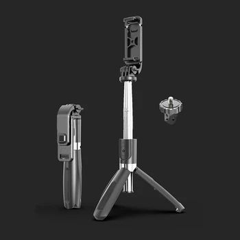 

100cm Multi-function Adjustable Bluetooth Remote Control Self-timer Pole Tripod Selfie Stick mobile phone bracket live bracket