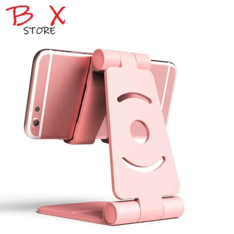 

SeenDa Universal Adjustable Mobile Phone Holder For iPhone Huawei Xiaomi Plastic Phone Stand Desk Tablet Folding Stand Desktop