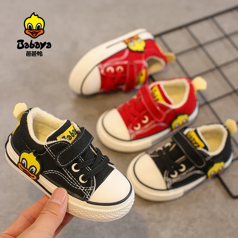 

Baby Shoes Soft Bottom Boy Casual Shoes 1-3 Years Old 2020 autumn Winter Children Canvas Shoes Girls Walking Shoes Toddler boots