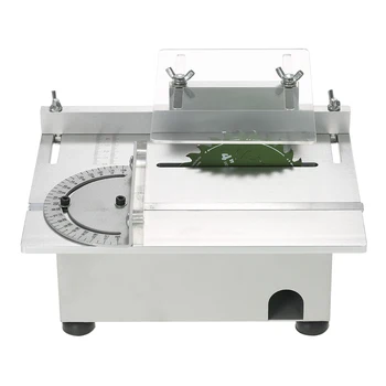 

100W Mini Table Saw Aluminum Miniature DIY Woodworking Bench Saw 7000RPM PCB Cutter Carpentry Chainsaw Cutting Machine