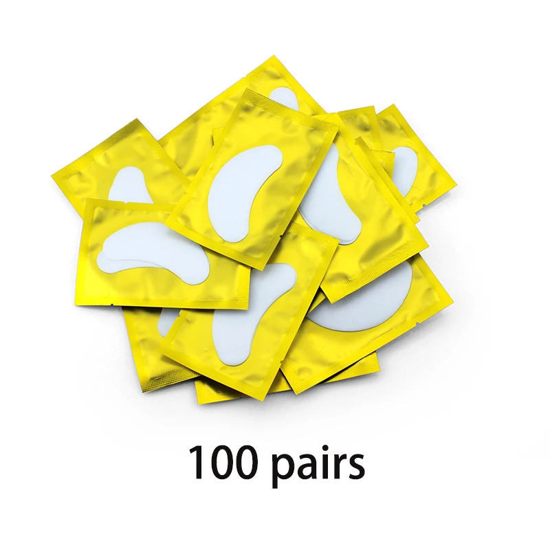 100pcs żółty