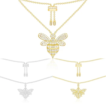 

Kakany 2020 New Pendant Original 1:1 High-quality Production Of Fashionable Bee Necklace, Female Fashion Simple Fashion Jewelry
